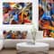 Designart - Abstract Music and Rhythm - Abstract Canvas Art Print